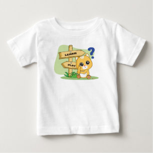 Cute and Colourful Animal Frienz for Kids' Gifts Baby T-Shirt