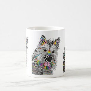 Cute and Colourful Cairn Terrier Mug