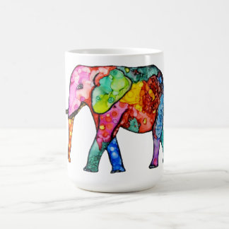 Cute and Colourful Elephant Mug