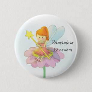 Cute and Colourful Fairy 6 Cm Round Badge