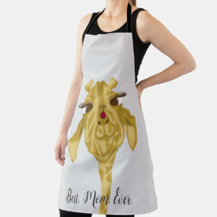 Cute And Colourful Giraffe Apron