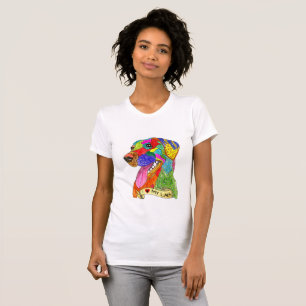 Cute and Colourful Labrador Retriever T-Shirt