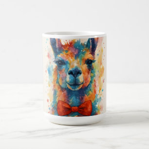 Cute and Colourful Llama Mug