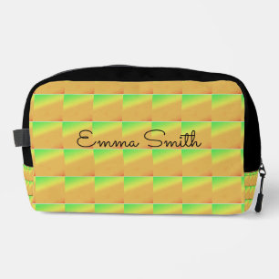 Cute and Colourful Tropical Sunset Colours Dopp Kit