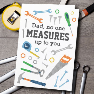 Cute and cool Tools Father's Day card