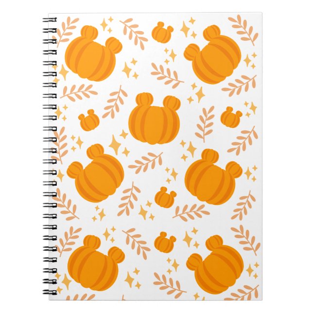 Cute and cosy pumpkin patch notebook (Front)