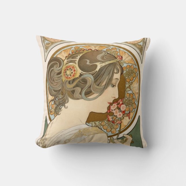 Cute and decorative floral cushion (Front)