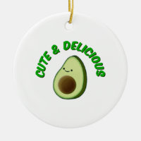 Cute And Delicious Avocado
