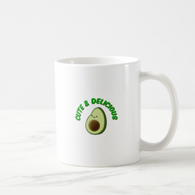 Cute And Delicious Avocado Coffee Mug (Right)