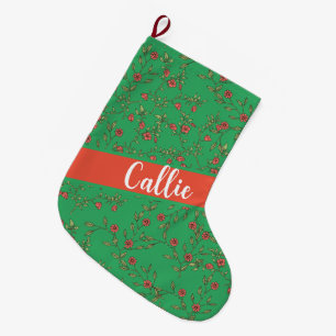 Cute and Elegant  Large Christmas Stocking