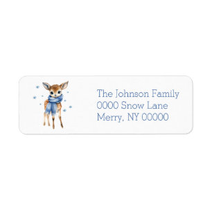 Cute and Festive Holiday Deer