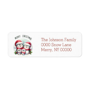 Cute and Festive Holiday Penguins