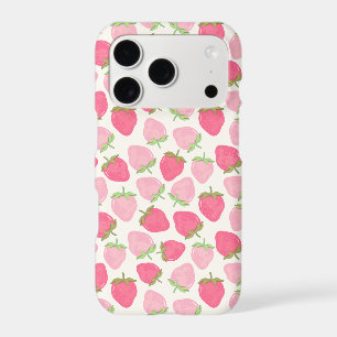 Cute and Fruity Pink Strawberry