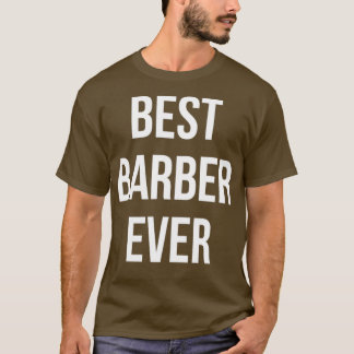 Cute and Funny Barber Designs T-Shirt