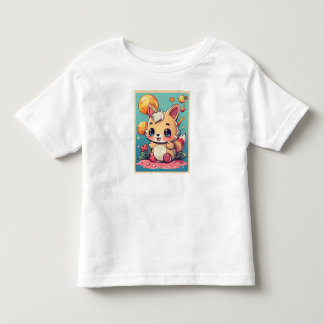 Cute and Funny Cartoon Animals Toddler T-Shirt