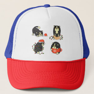 Cute and Funny Christmas Cats Trucker Hat