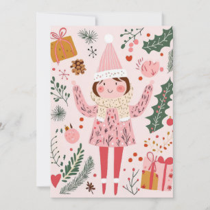 Cute and Funny Christmas Greeting Card