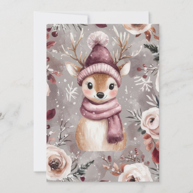 Cute and Funny Christmas Greeting Card (Front)