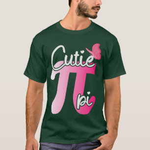 Cute and Funny Cutie Pi Math Pie Butterfly Adorabl T-Shirt