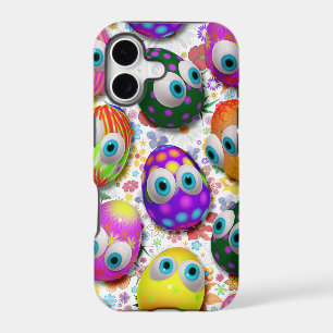 Cute and Funny Easter Eggs Cartoon