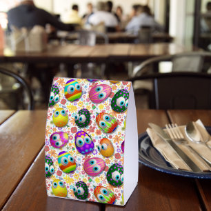 Cute and Funny Easter Eggs Cartoon