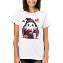 cute and funny ghost halloween chocolate
