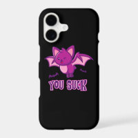 Cute and Funny Halloween Vampire Bats You Suck
