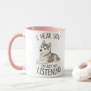 Cute and Funny Husky Mug