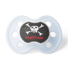 Cute and funny pirate skull and crossbones custom