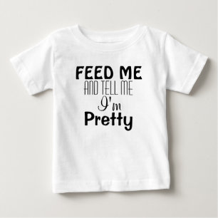 Cute and Funny Quoted Baby T-Shirt