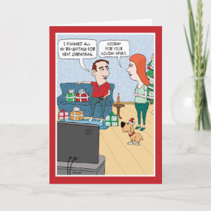 Cute and Funny Re-gifting Christmas Card