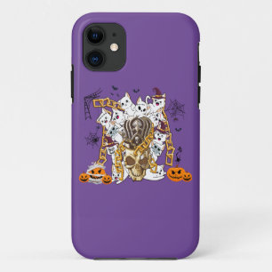 Cute and Funny Spooky Evil Cats iPhone 11 Case