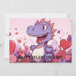 Cute and Funny Valentine's Day for Kids #28 Holiday Card