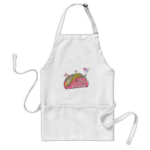 Cute and Funny Valentine's Day for Taco Lovers  Standard Apron