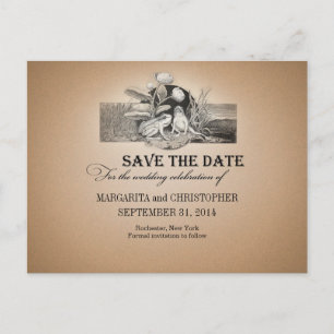 cute and funny vintage save the date post cards