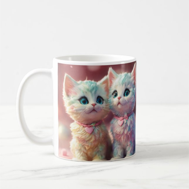 Cute and Hilarious Coffee Mug for Cat Lovers (Left)