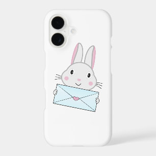 Cute and lovely Bunny holding Love Letter