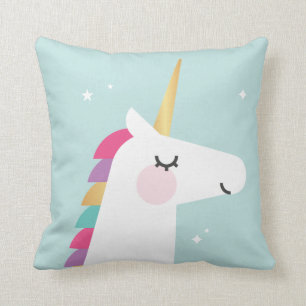 Cute and Modern Rainbow Unicorn Cushion