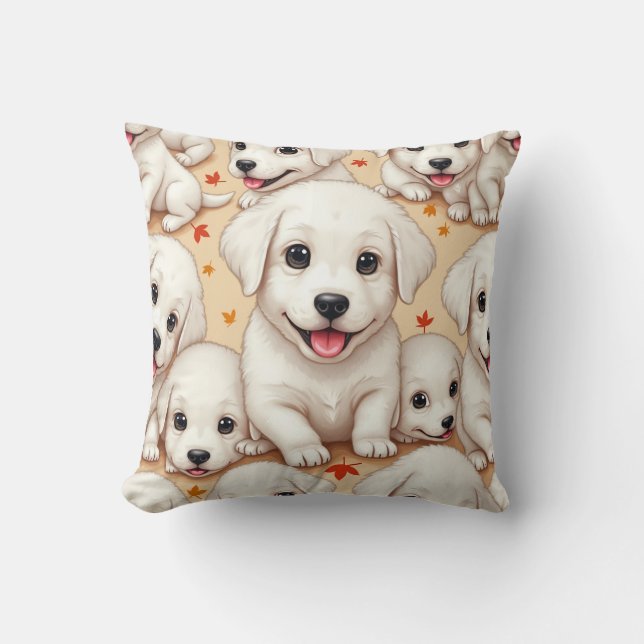 Cute and pretty puppies cushion (Front)