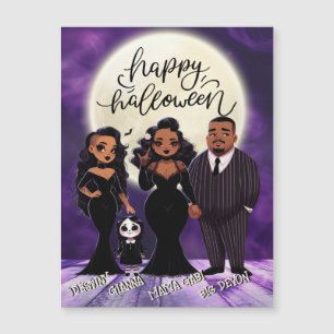 Cute and Spooky Ethnic Family Halloween 