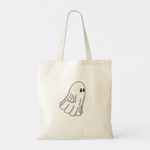 Cute and Spooky Ghost Tote Bag
