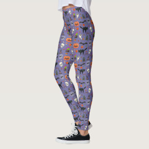 Cute And Spooky Halloween Leggings