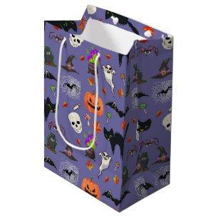 Cute And Spooky Halloween  Medium Gift Bag