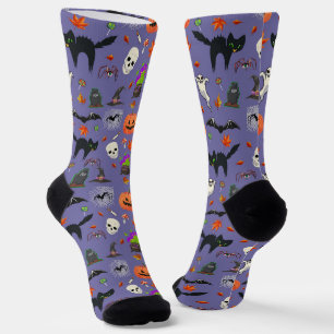 Cute And Spooky Halloween  Socks