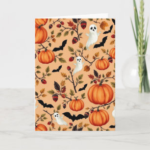 Cute And Spooky Phone Cover For Autumn Card