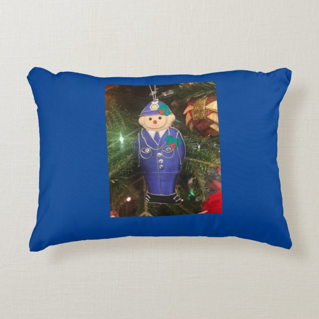 **CUTE AND SWEET POLICEMAN'S**  PILLOW (Front)