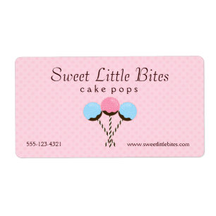 Cute and Trendy Cake Pop Labels