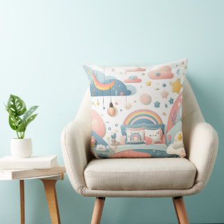 cute and unique design with children's theme cushion