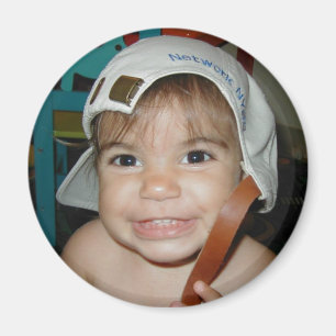 Cute and Up Close Custom Photo Magnet