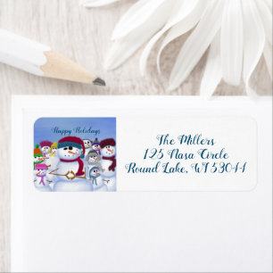 Cute and Whimsical Snowmen